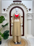 Salsa Silk with Original mirror Work Beautiful Salwar Kameez