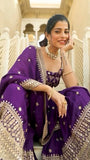 Foux Georgette with Micro Inner & thread with 9mm sequence Work Salwar Kameez