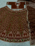 Premium Thai Silk Lehenga Embellished With Beautiful Thread Work