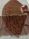 Premium Thai Silk Lehenga Embellished With Beautiful Thread Work