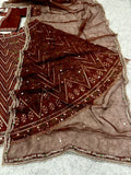 Premium Thai Silk Lehenga Embellished With Beautiful Thread Work