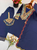 Festival special Pure Heavy Roman silk Top Bottom Dupatta Set With Purse