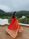 Pure Roman Silk With Embroidery Less Work With Real Mirror Work Salwar Kameez