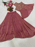 Heavy Fandy Silk with Heavy Bids Hand Work And Moti Work Salwar Kameez
