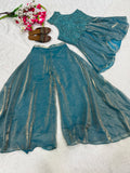 Heavy Fandy Silk with Heavy Bids Hand Work And Moti Work Salwar Kameez