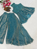 Heavy Fandy Silk with Heavy Bids Hand Work And Moti Work Salwar Kameez