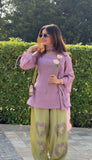 New Designer Party Wear Look top with Balloon pent and Dupatta