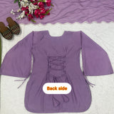 New Designer Party Wear Look top with Balloon pent and Dupatta