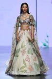 Premium Taby Silk Lehenga Embellished With Beautiful Handwork With Heavy Cancan
