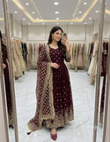 Heavy Fox Georgette With Heavy 5mm Sequence Embroidery Work Salwar Kameez