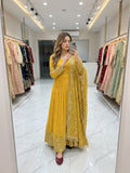 Heavy Fox Georgette With Heavy 5mm Sequence Embroidery Work Salwar Kameez