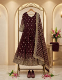 Heavy Fox Georgette With Heavy 5mm Sequence Embroidery Work Salwar Kameez