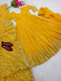 Heavy Fox Georgette With Heavy 5mm Sequence Embroidery Work Salwar Kameez