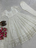 Heavy slim georgette With 5mm Sequence And Embroidery Work Salwar Kameez