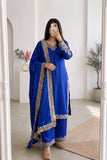 Heavy Chinon Silk with Embroidery & Sequins Work Beautiful Salwar Kameez