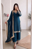 Heavy Chinon Silk with Embroidery & Sequins Work Beautiful Salwar Kameez
