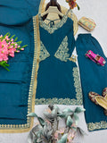 Heavy Chinon Silk with Embroidery & Sequins Work Beautiful Salwar Kameez