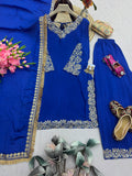 Heavy Chinon Silk with Embroidery & Sequins Work Beautiful Salwar Kameez