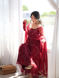 Digital printed Fabric with Fancy Lace attached Beautiful Salwar Kameez