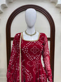 Digital printed Fabric with Fancy Lace attached Beautiful Salwar Kameez