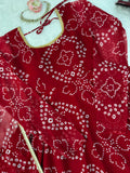 Digital printed Fabric with Fancy Lace attached Beautiful Salwar Kameez