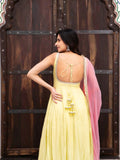 Faux Georgette with Soft Micro Cotton Lining & Fancy Lace Beautiful Salwar Kameez