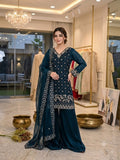 FENDY & BEADS WITH SEQUENCE EMBROIDERY & CUT WORK SALWAR KAMEEZ