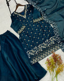 FENDY & BEADS WITH SEQUENCE EMBROIDERY & CUT WORK SALWAR KAMEEZ