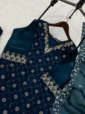 FENDY & BEADS WITH SEQUENCE EMBROIDERY & CUT WORK SALWAR KAMEEZ