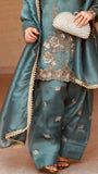 Fully Stitched & Ready to Wear GMY Silk with Embroidery Coding Thread Sequence Work Salwar Kameez