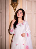 NEW READY TO WEAR SPECIAL FANCY DESIGN HEAVY EMBROIDERY AND SEQUENCE WORK TOP - FARSHI SHALVAR WITH DUPATTA