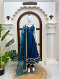 Fendy Silk with Soft Micro cotton Lining & Heavy Fancy Lace work Salwar Kameez