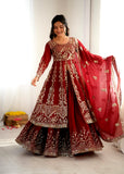 Crunchy Silk Heavy Embroidery Sequence Work Beautiful Top Lehenga Dupatta Set