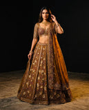 4.5 meter flared Premium Quality Soft Net Lehenga Choli Dupatta Set