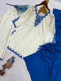 New Trending Viral Design Collection Top - Plazzo And Dupatta Set