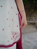 NEW FANCY 3 PIECE FANCY TOP WITH FARSHI SALWAR AND BEAUTIFUL DUPATTA SET