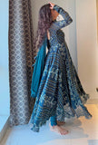 Faux Georgette With Digital Print Work Fully Stitched Salwar Kameez