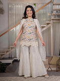 New Designer Party Wear Look Top Sharara Plazzo and Dupatta