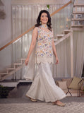 New Designer Party Wear Look Top Sharara Plazzo and Dupatta