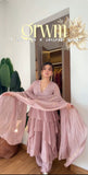 New Designer GMY SILK With Heavy Embroidery Sequence Work Top-Bottom And Dupatta Set