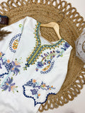 BEAUTIFUL PAKISTANI KURTI WITH REAL MIRROR EMBROIDERED WORK PANT WITH DUPATTA