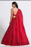 Premium Vichitra Silk Embellished With Beautiful Embroidery Lehenga Choli