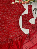 Premium Vichitra Silk Embellished With Beautiful Embroidery Lehenga Choli