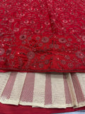 Premium Vichitra Silk Embellished With Beautiful Embroidery Lehenga Choli