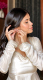 Heavy Upada Silk With Embroidered work With Fully Flair Anarkali Salwar Kameez