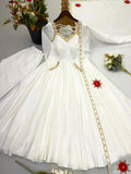 Heavy Upada Silk With Embroidered work With Fully Flair Anarkali Salwar Kameez