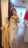 Ronald Silk with Embroidery Sequence work Full Sleeves Salwar Kameez