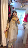 Ronald Silk with Embroidery Sequence work Full Sleeves Salwar Kameez