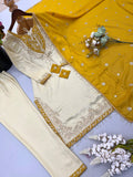 Ronald Silk with Embroidery Sequence work Full Sleeves Salwar Kameez