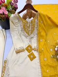 Ronald Silk with Embroidery Sequence work Full Sleeves Salwar Kameez